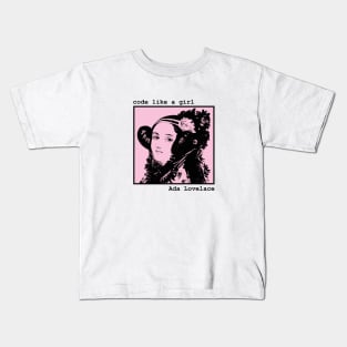 Ada Lovelace - Women in tech Kids T-Shirt